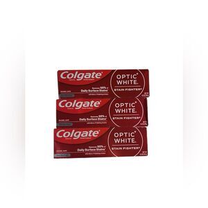 Colgate Optic White Stain Fighter Toothpaste 4.2oz (3 pk)